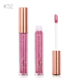 Focallure Meatal Lipstick Long Lasting Waterproof Lip Kit Chamelenon Glitter Shimmer Matt Lip Gloss Liquid Closses 6ml Lip Gift